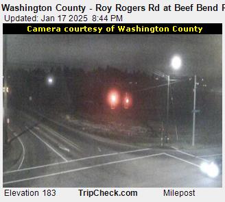 Traffic Cam Washington County - Roy Rogers Rd at Beef Bend Rd